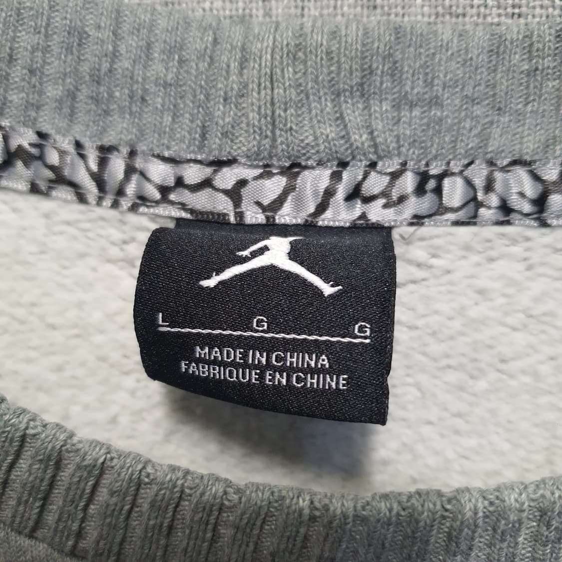 나이키 조던 남성 기모 점프맨 맨투맨  상품이미지5