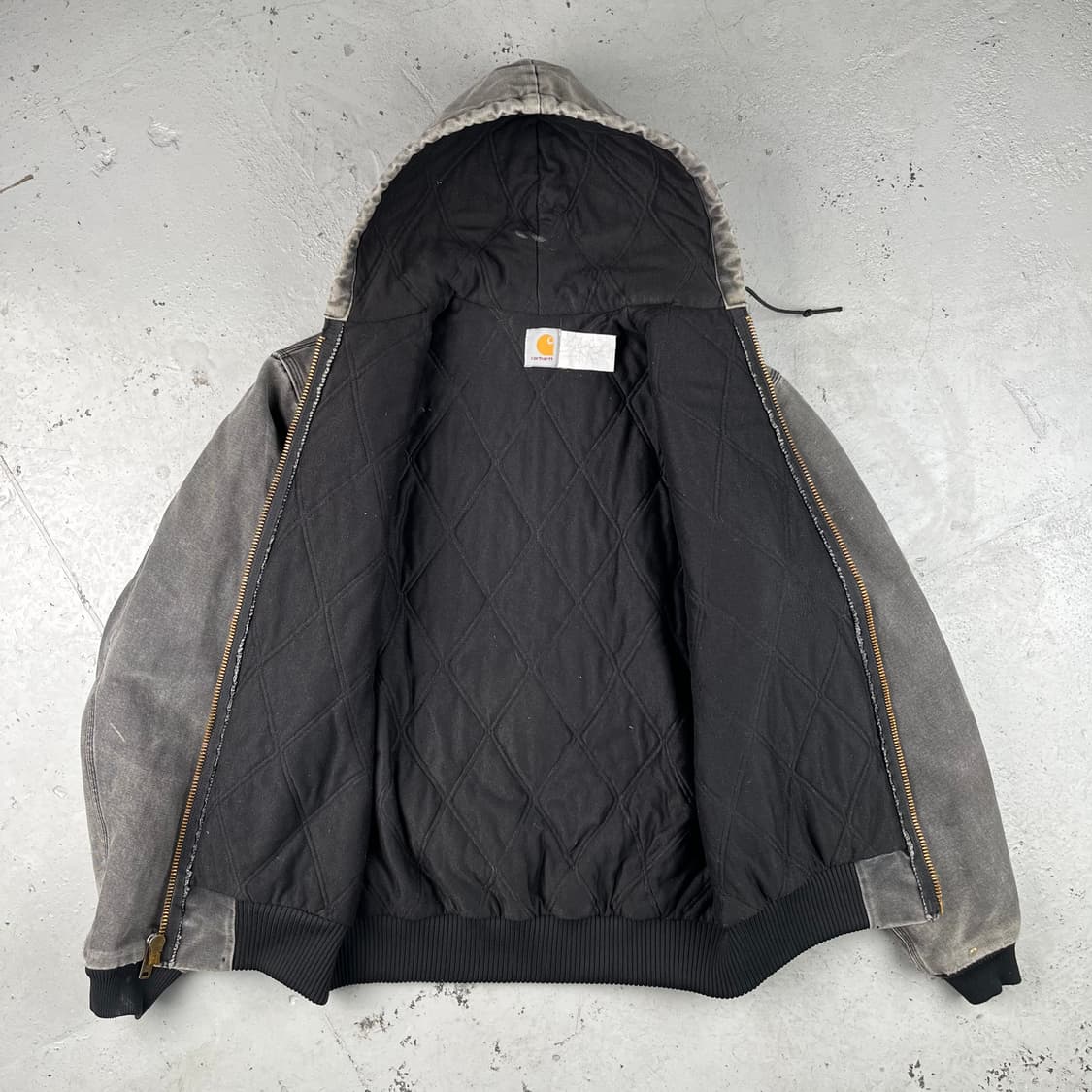 올드 칼하트 블랙그레이 액티브 자켓 JQ1015 상품이미지5