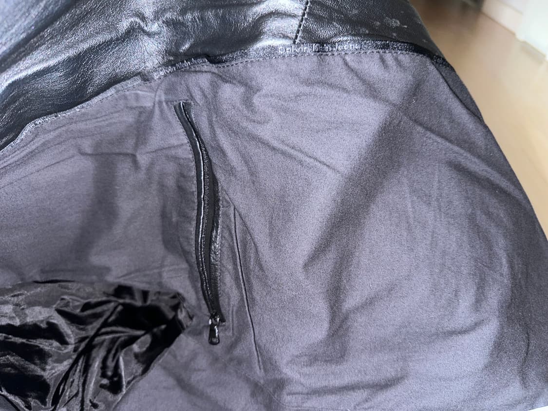 켈빈클라인 진 겉감 100% 양가죽 자켓 상품이미지6