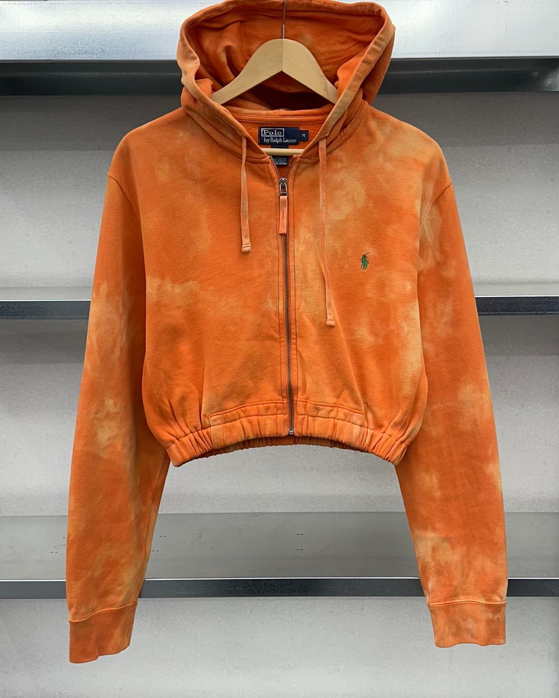 (WOMEN)폴로 크롭 후드-M1537 상품이미지2