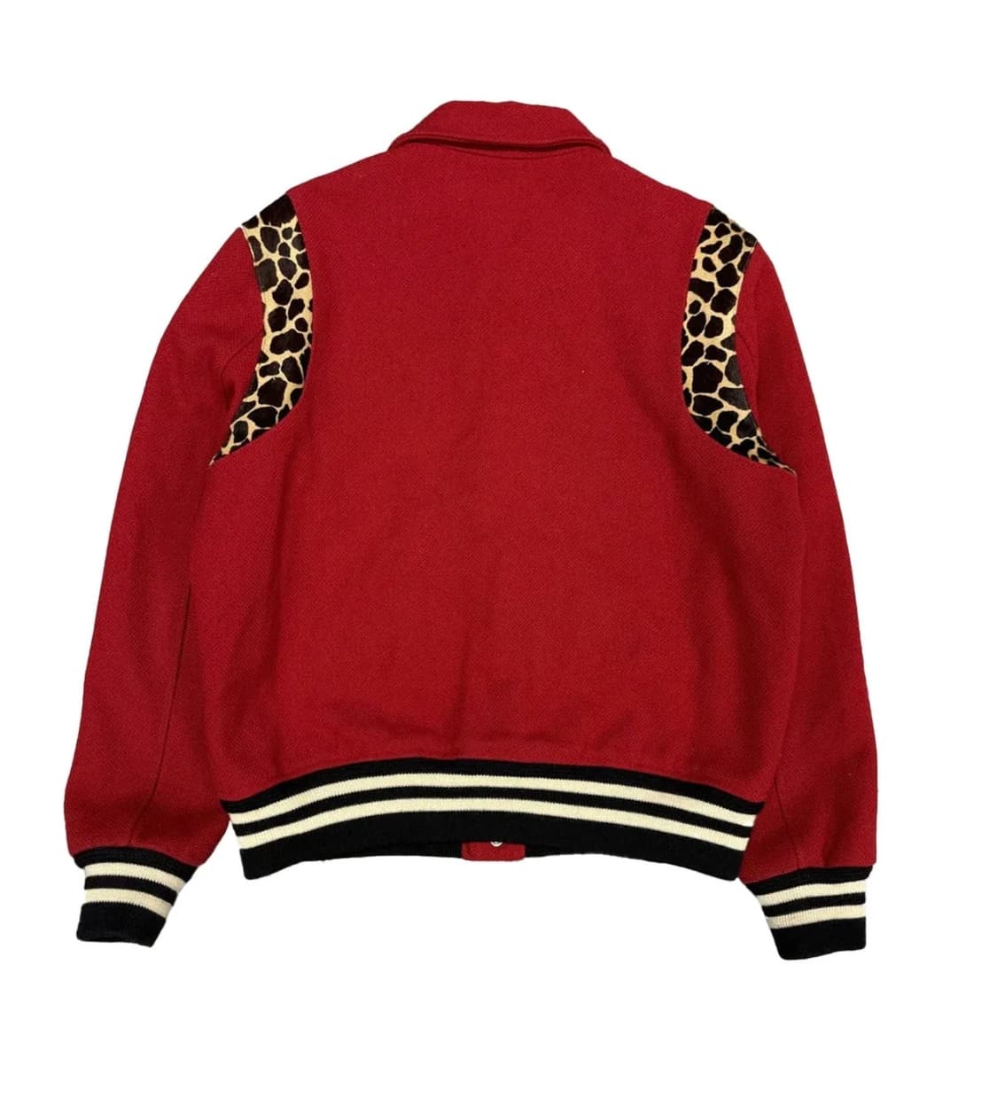 생로랑 레오파드 바시티 테디 자켓 상품이미지2