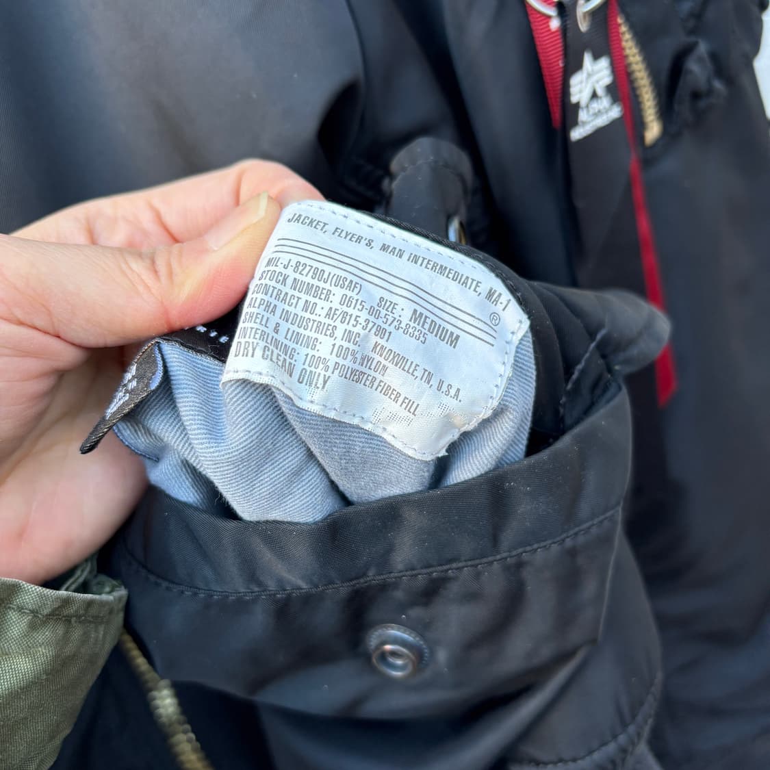 Alpha Industries 알파 Ma-1 자켓 상품이미지5