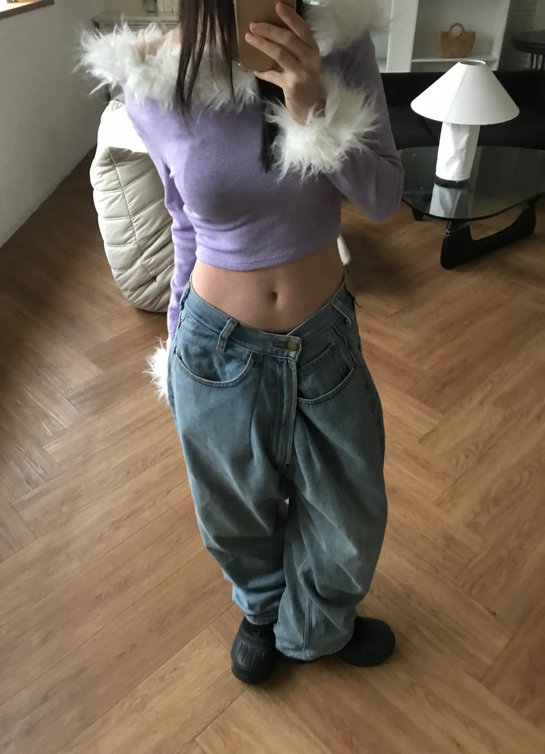 vintage fur corp knit 상품이미지5