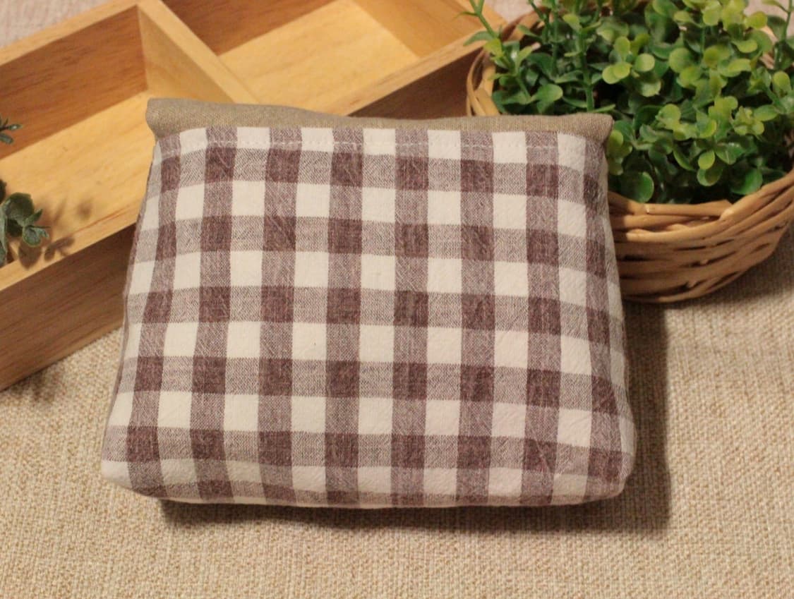 핸드메이드 체크 파우치 상품이미지9