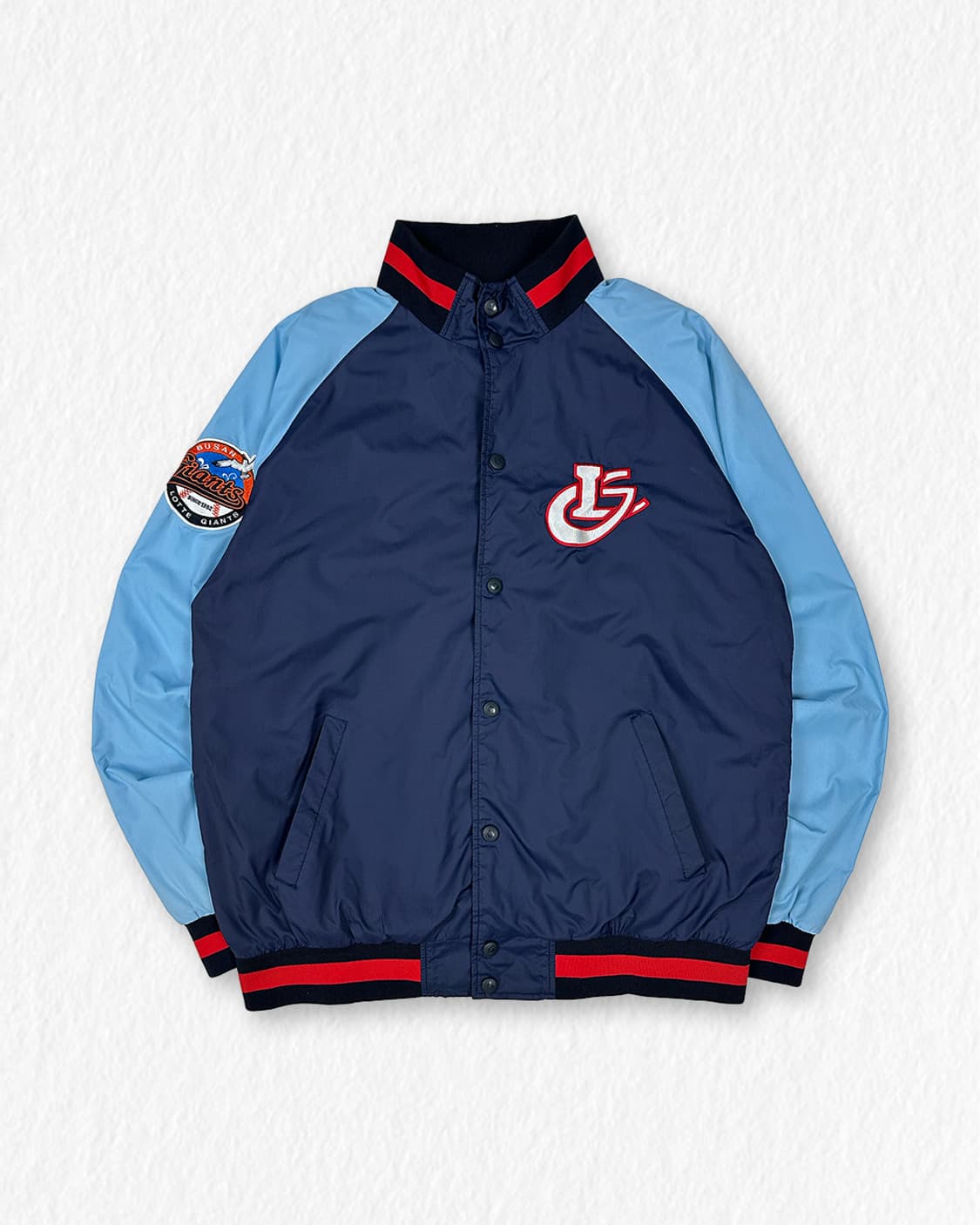 롯데자이언츠 스냅 베이스볼 자켓 상품이미지1