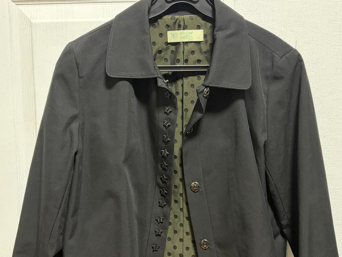 OSHIGH Stars Shirt Jacket Black 상품이미지3