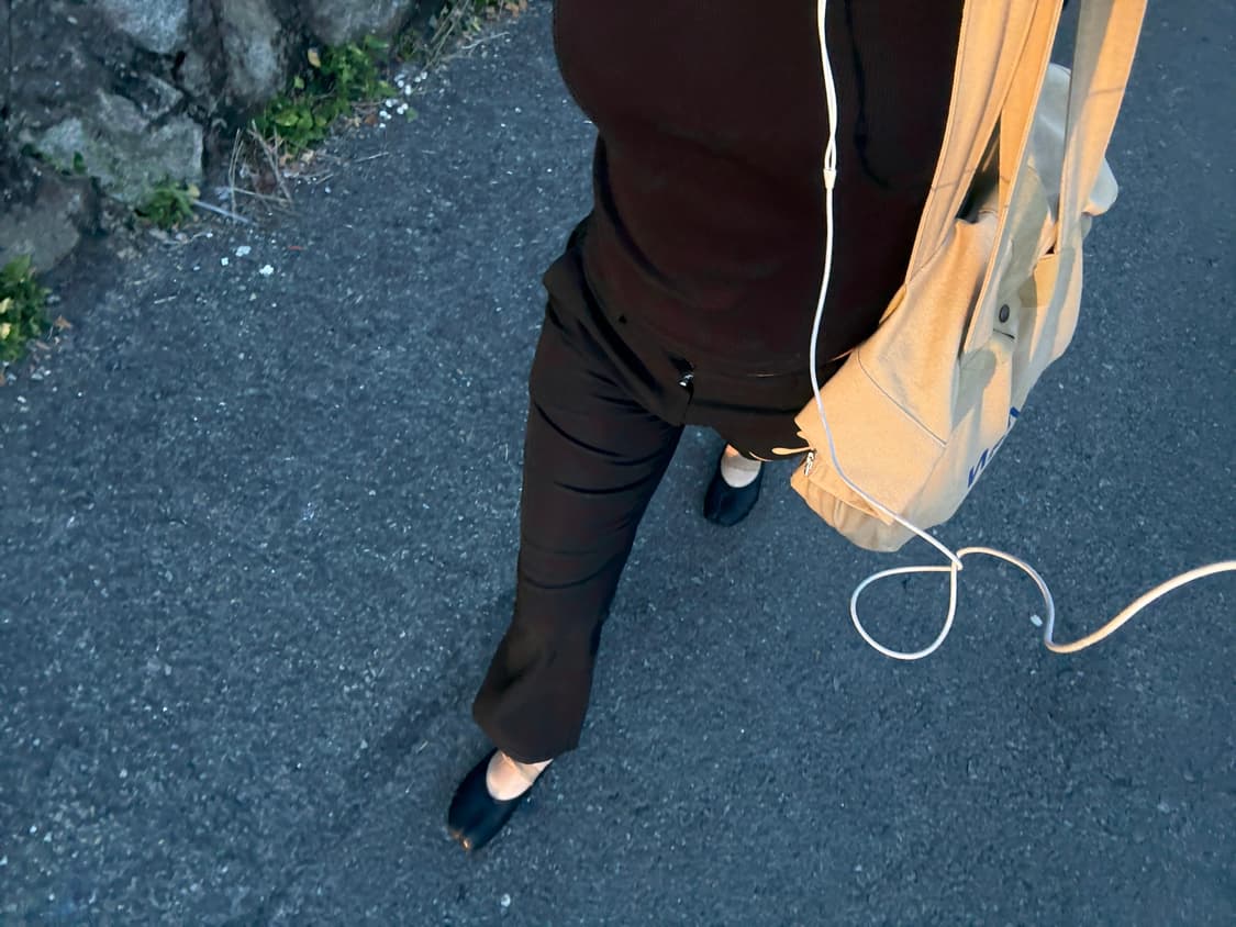 꼼데가르송 플레어팬츠 상품이미지7