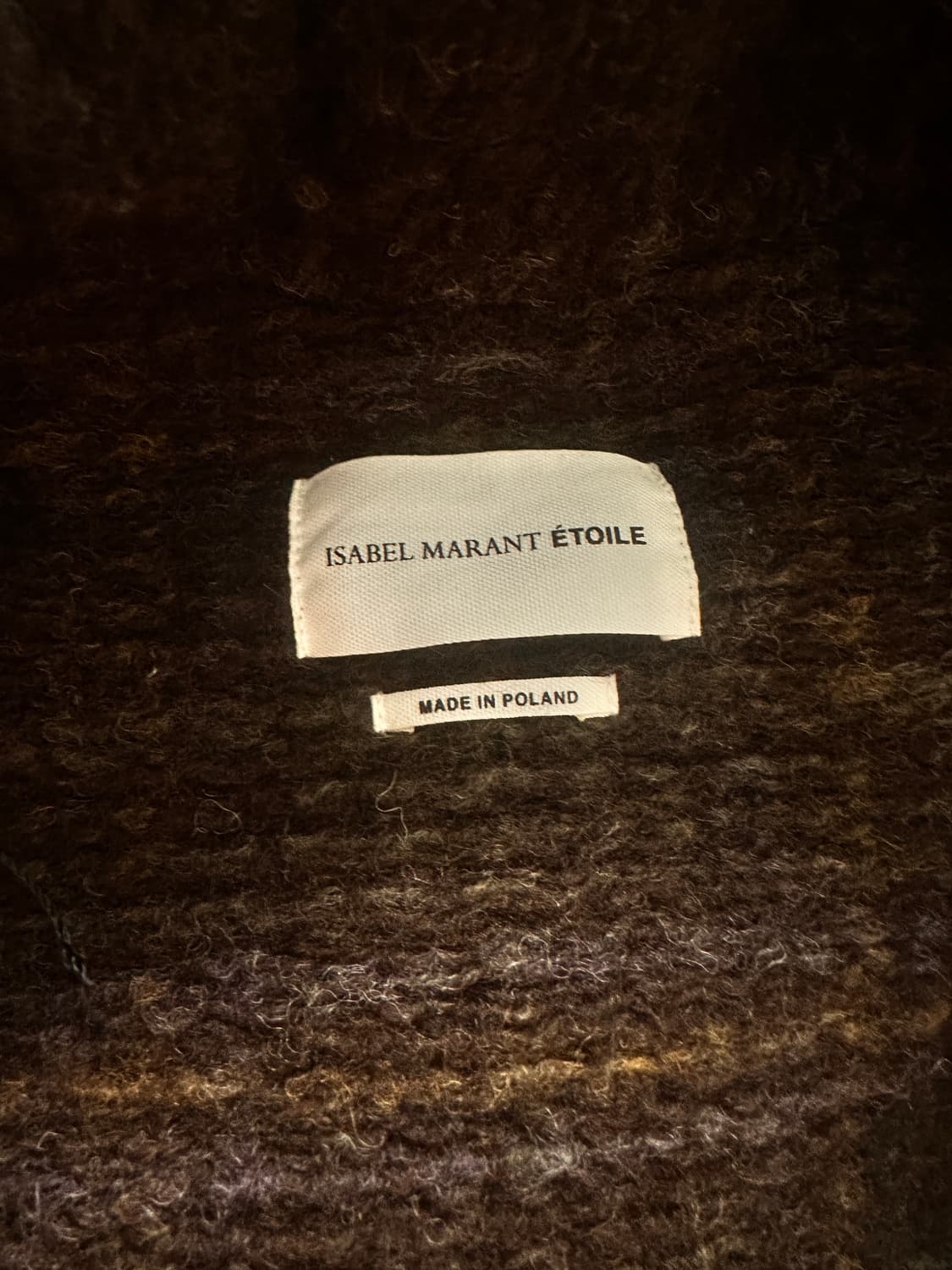 이자벨 마랑 에뚜왈 남녀공용 체크 코트 상품이미지4