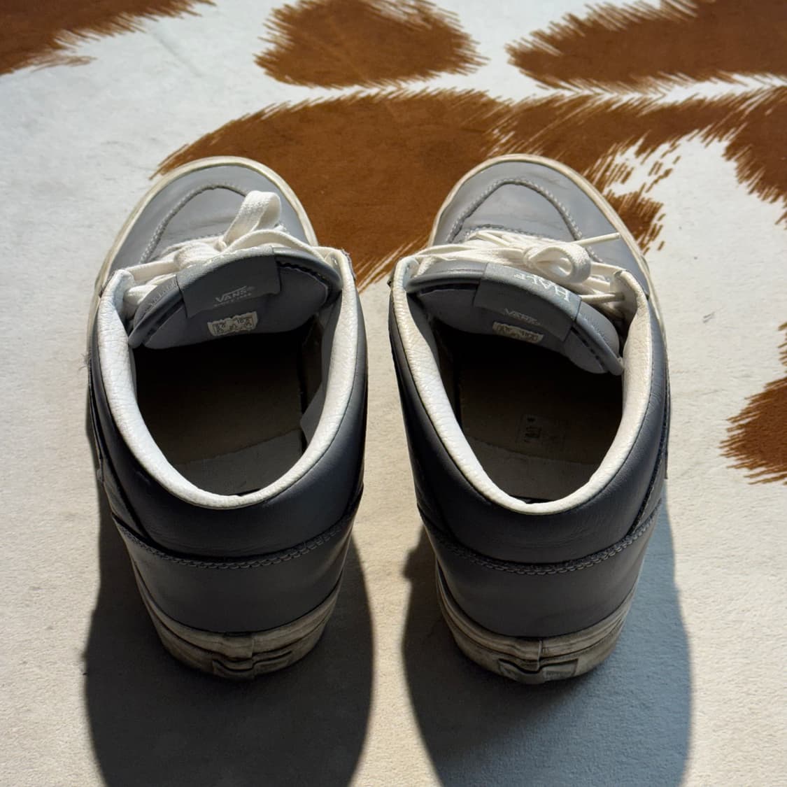 반스 하프캡 레더 그레이 (270) 33DX 애너하임 팩토리 상품이미지4