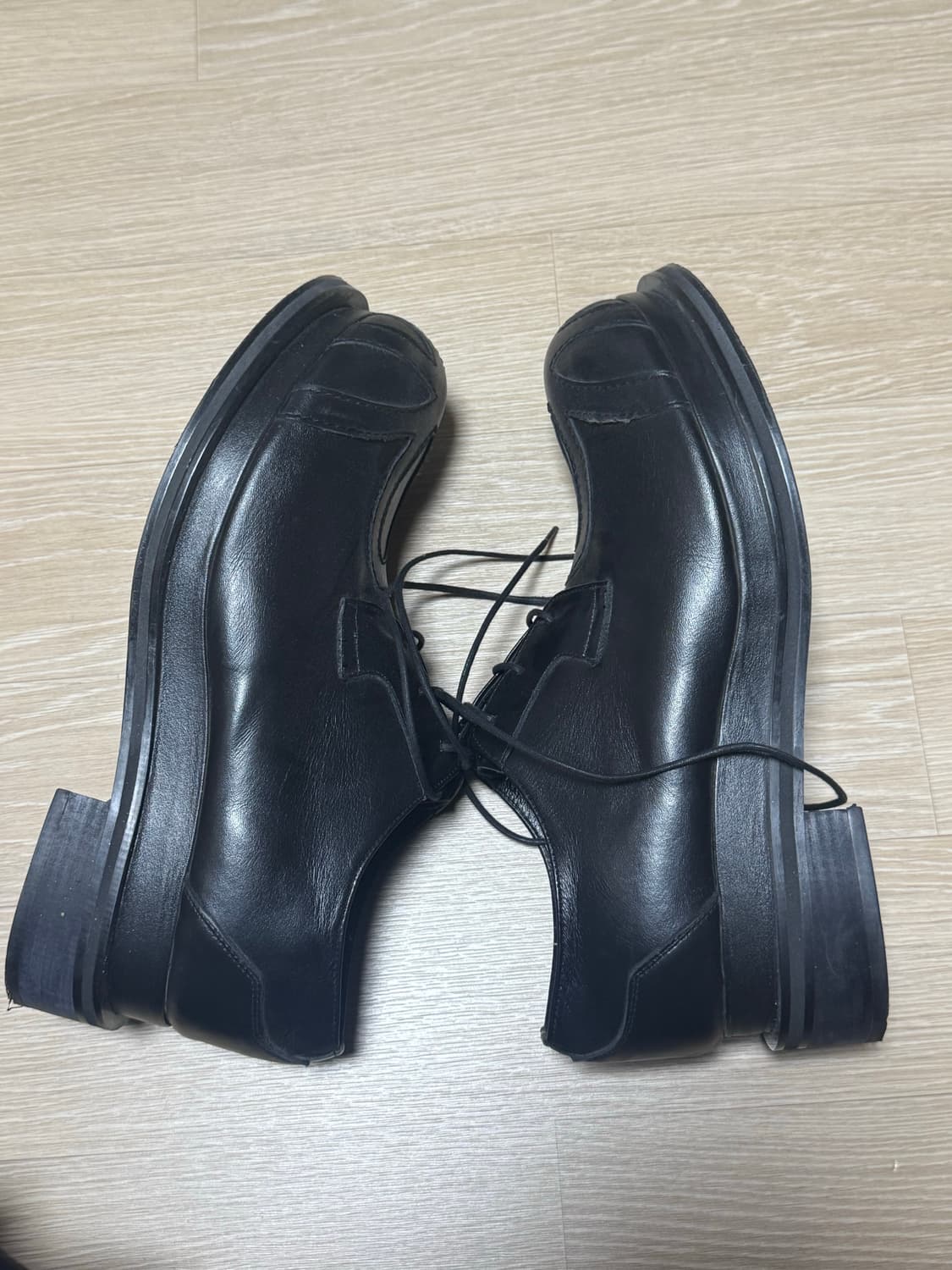 (280) 써저리 쏘유레슈어 SS001 더비 블랙 상품이미지3