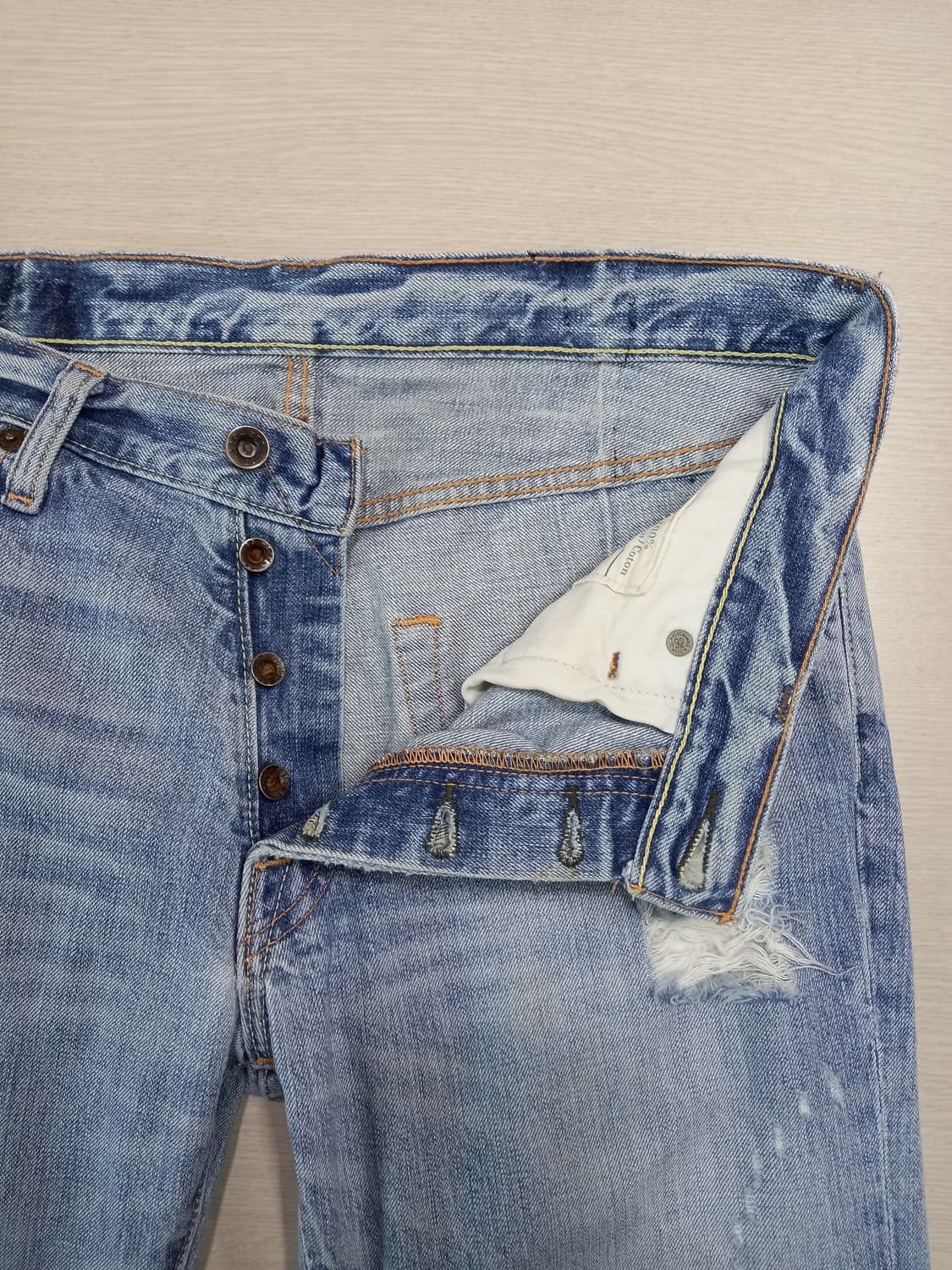 34 Abercrombie Baxter 데미지워싱 리페어진 34-589 상품이미지6