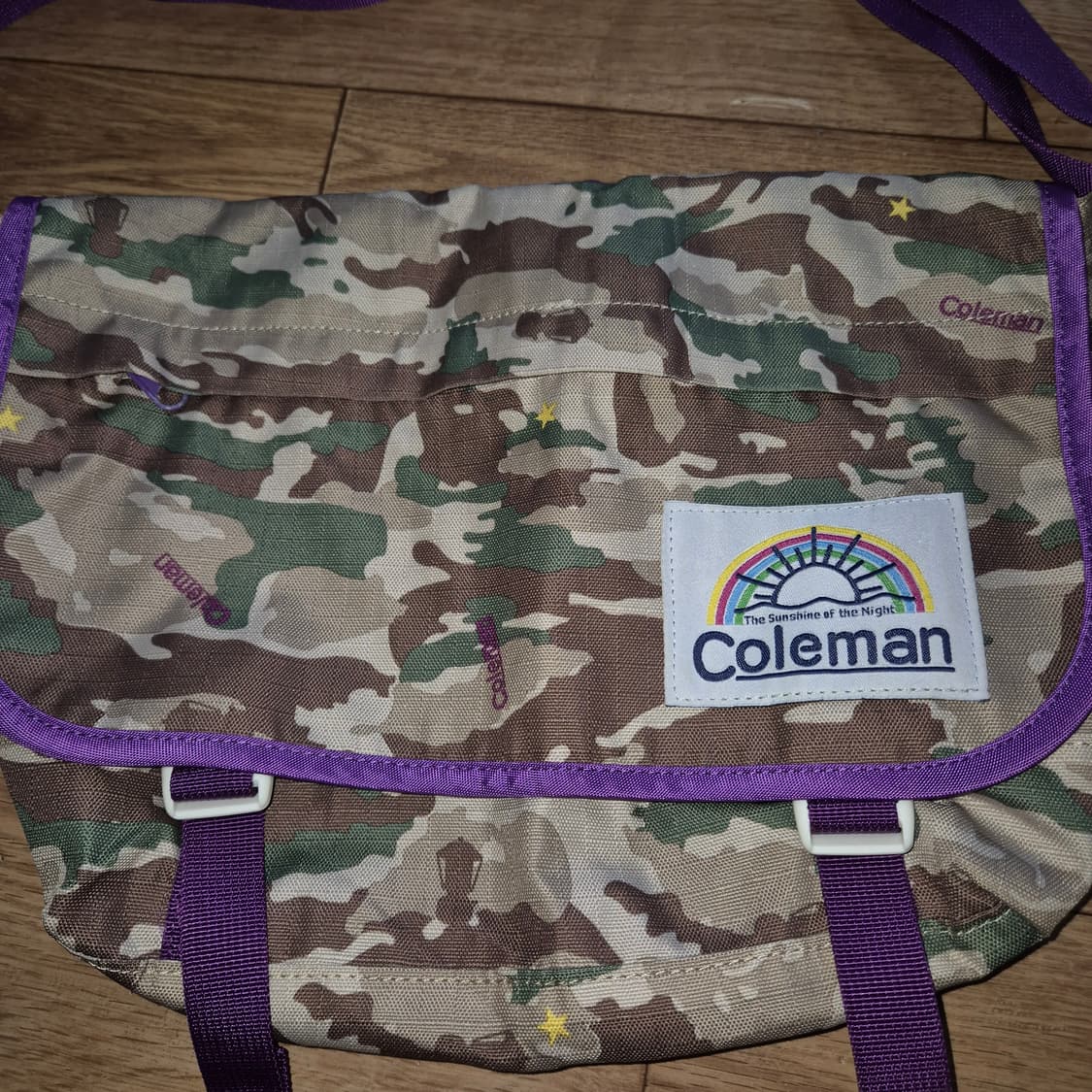 💜대대장급💜coleman콜맨 카모패턴 크로스백/희귀 빈티지/메신저백 상품이미지9