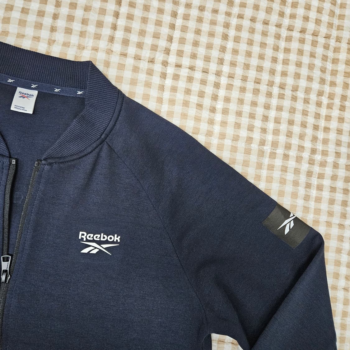 리복 춘하 간절기 집업져지 자켓 남자100 상품이미지3