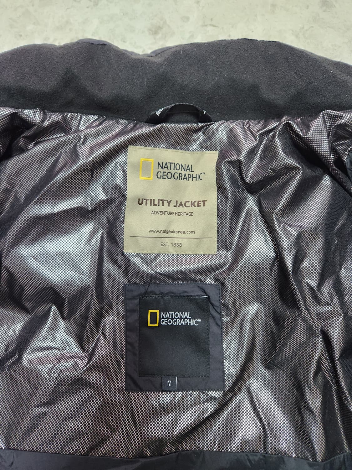 내셔널지오그래픽 레이만 푸퍼 덕다운 패딩(M) 상품이미지8