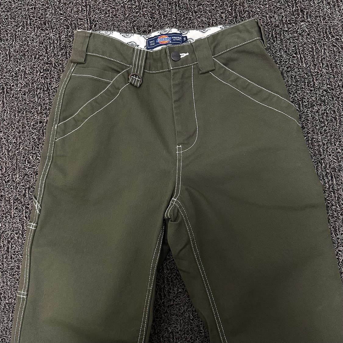 Dickies 디키즈 카펜터 팬츠 바지 카키 28인치 상품이미지3