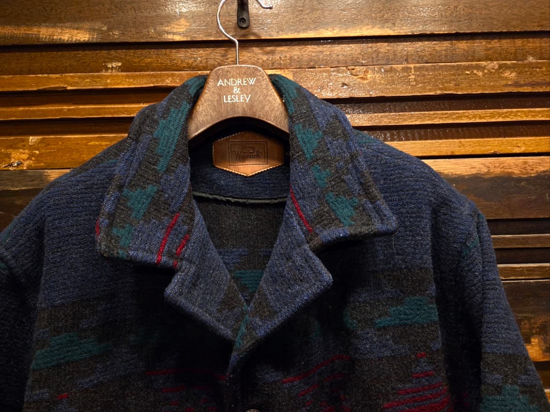 80'S 울리치 나바호패턴 블랭킷코트 상품이미지3