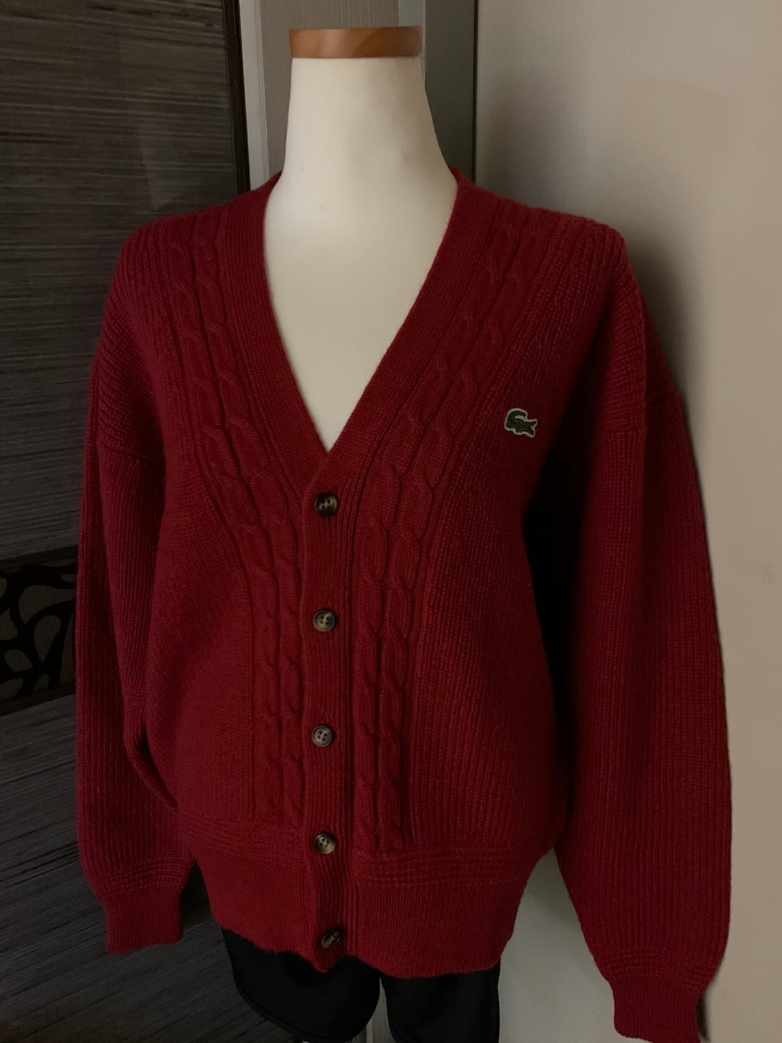 라코스테 울가디건 상품이미지1