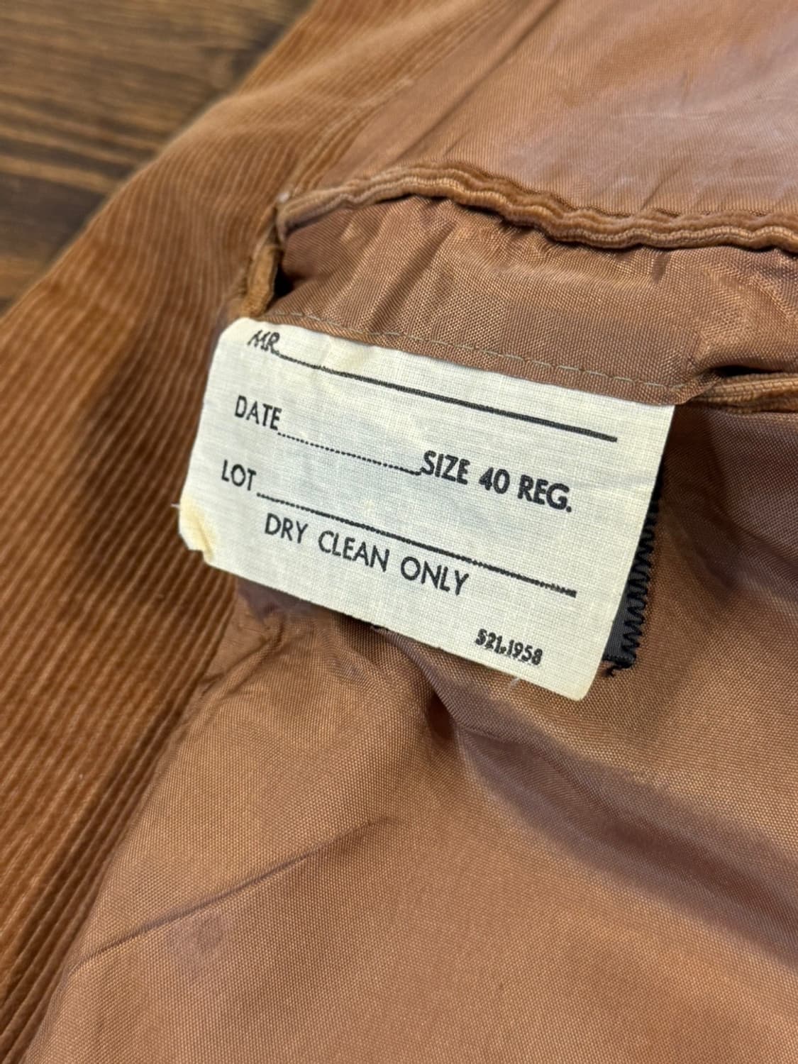 JC Penny 코듀로이 자켓 100 상품이미지9