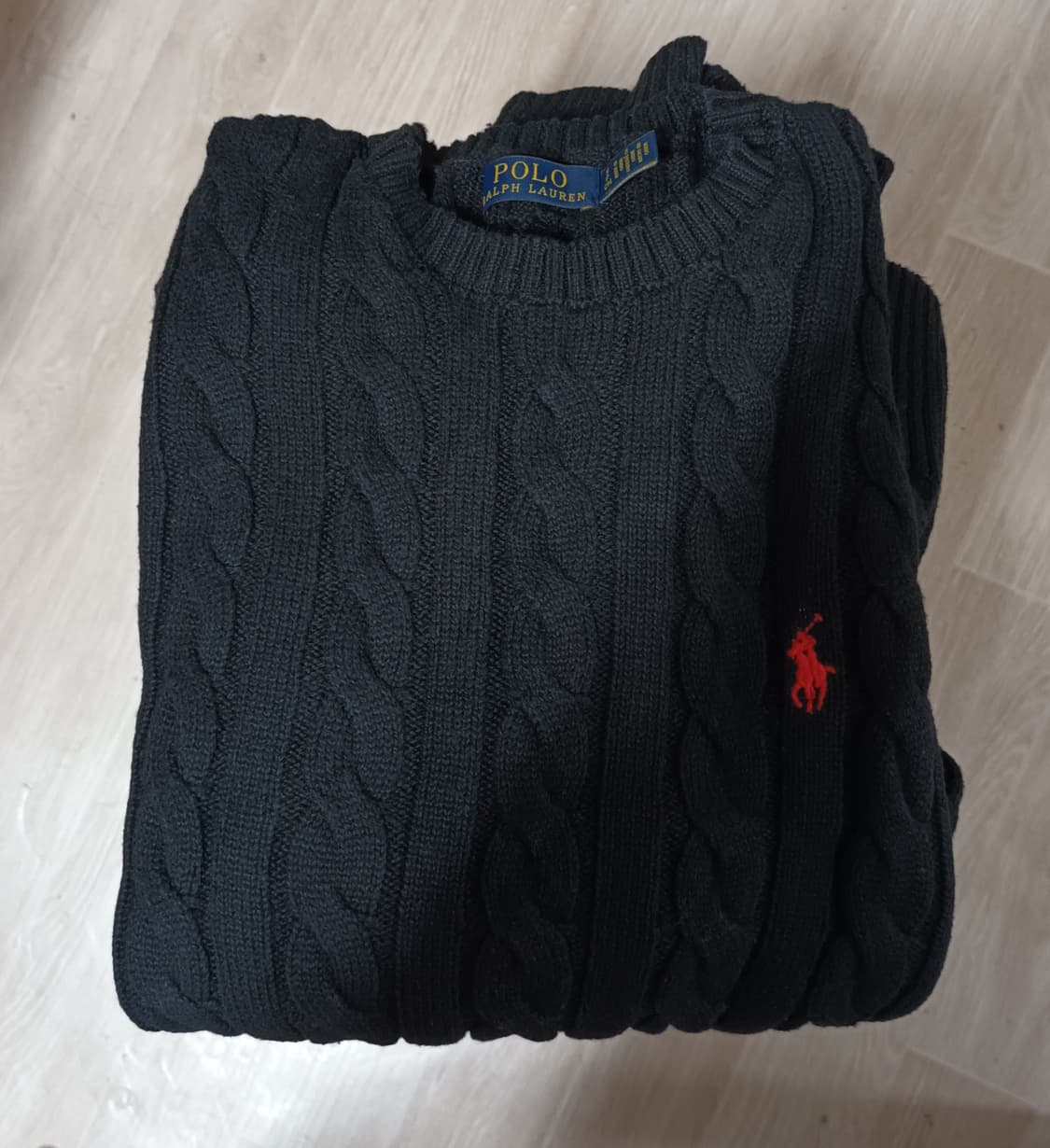 폴로 랄프로렌 꽈배기니트 95-100 여자66-77  상품이미지1
