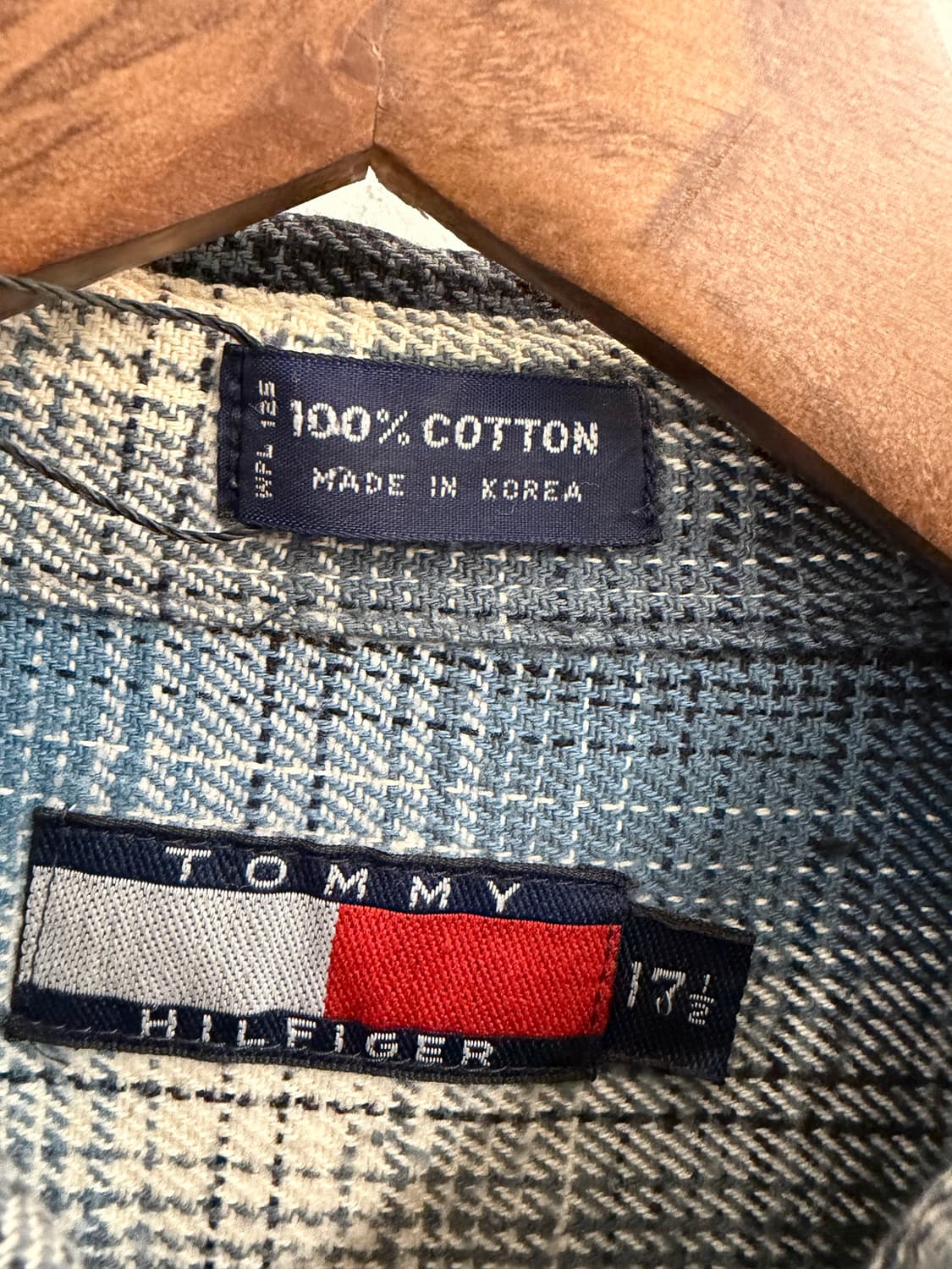 N163. 타미힐피거 빈티지 코튼셔츠 상품이미지2