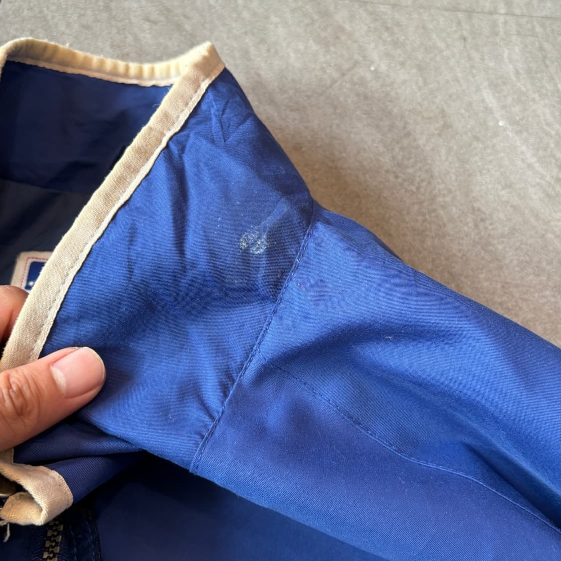 마제스틱 블루 나일론 웜업 상품이미지8