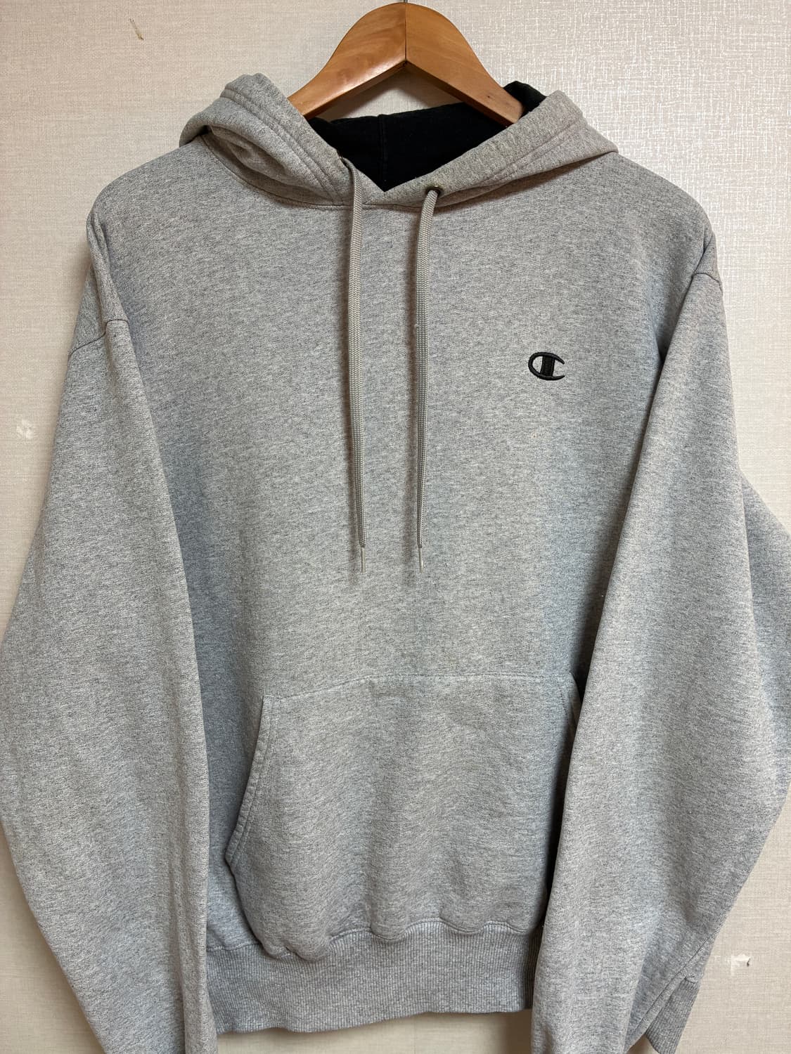 빈티지 챔피온 후드티 그레이 XL 상품이미지2