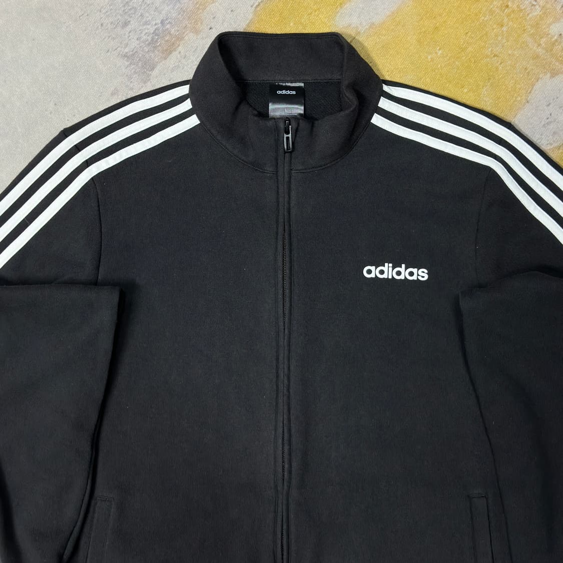 아디다스 면 트랙탑 블랙 L 상품이미지2