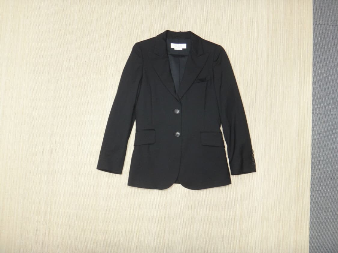 (38size) 구찌 여성 블랙 블레이저 유니폼 슈트 자켓 상품이미지1