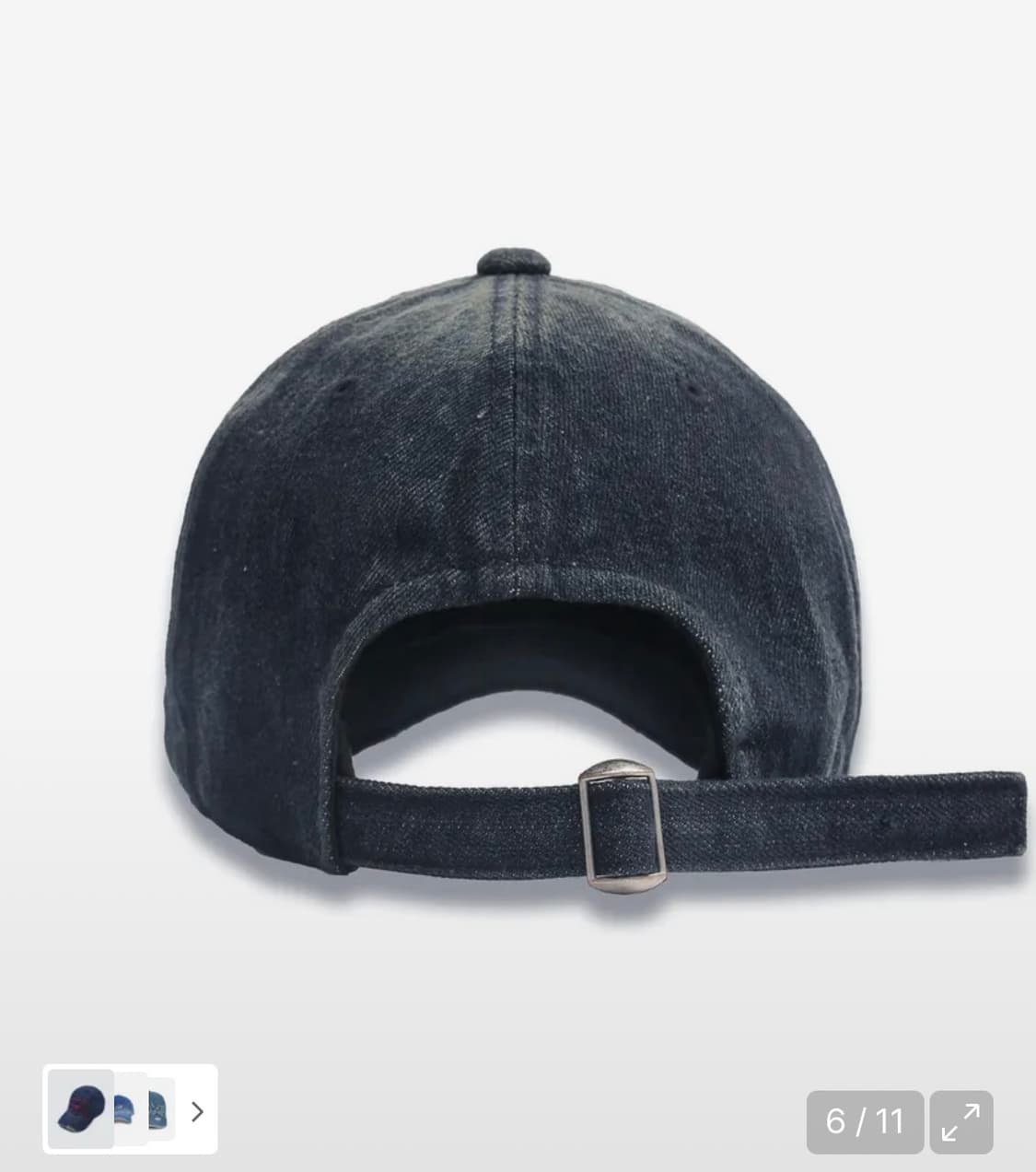 도프제이슨 빈티지 워시드 데님 볼캡 (인디고) 주앙옴므/밀로/어반드레스 상품이미지6