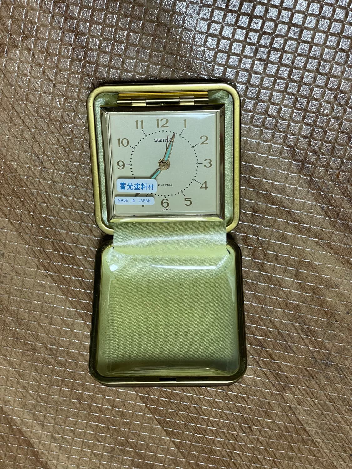 세이코 수동 탁상시계 상품이미지3