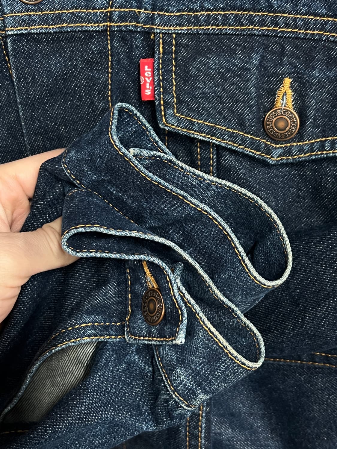 Levis 리바이스 70506 트러커 인디고 데님 자켓 상품이미지4