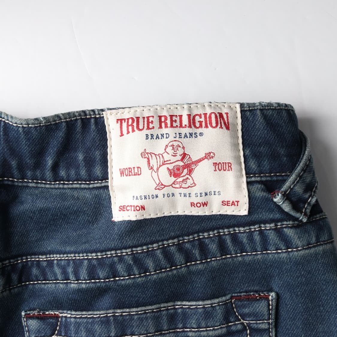 트루릴리전 빈티지 다크워싱 부츠컷 데님 팬츠 26 상품이미지6