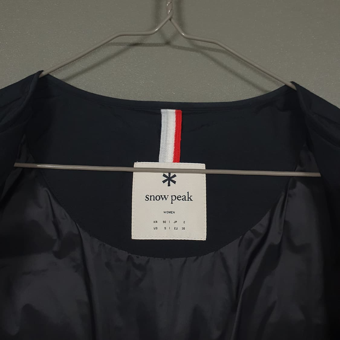 스노우피크 신형 21FW 랜드 경량 700 덕다운 패딩 점퍼 자켓 블랙 상품이미지5