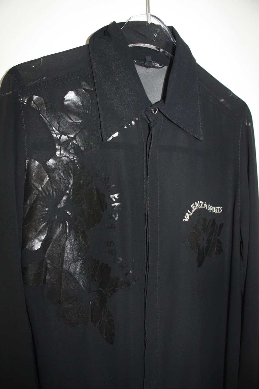 floral see-through blouse 상품이미지2