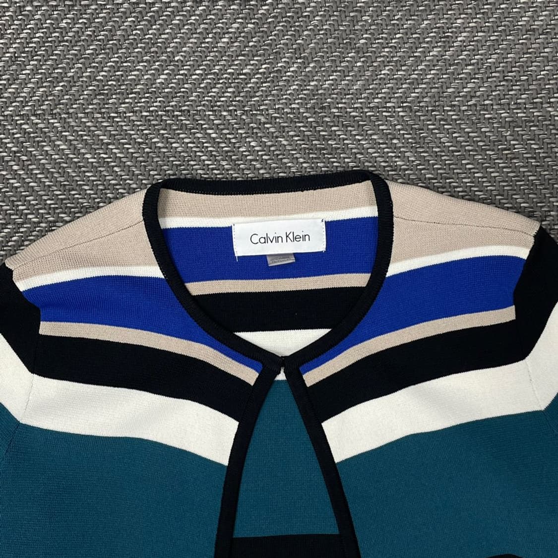 캘빈클라인 스트라이프 가디건 v0010 상품이미지5