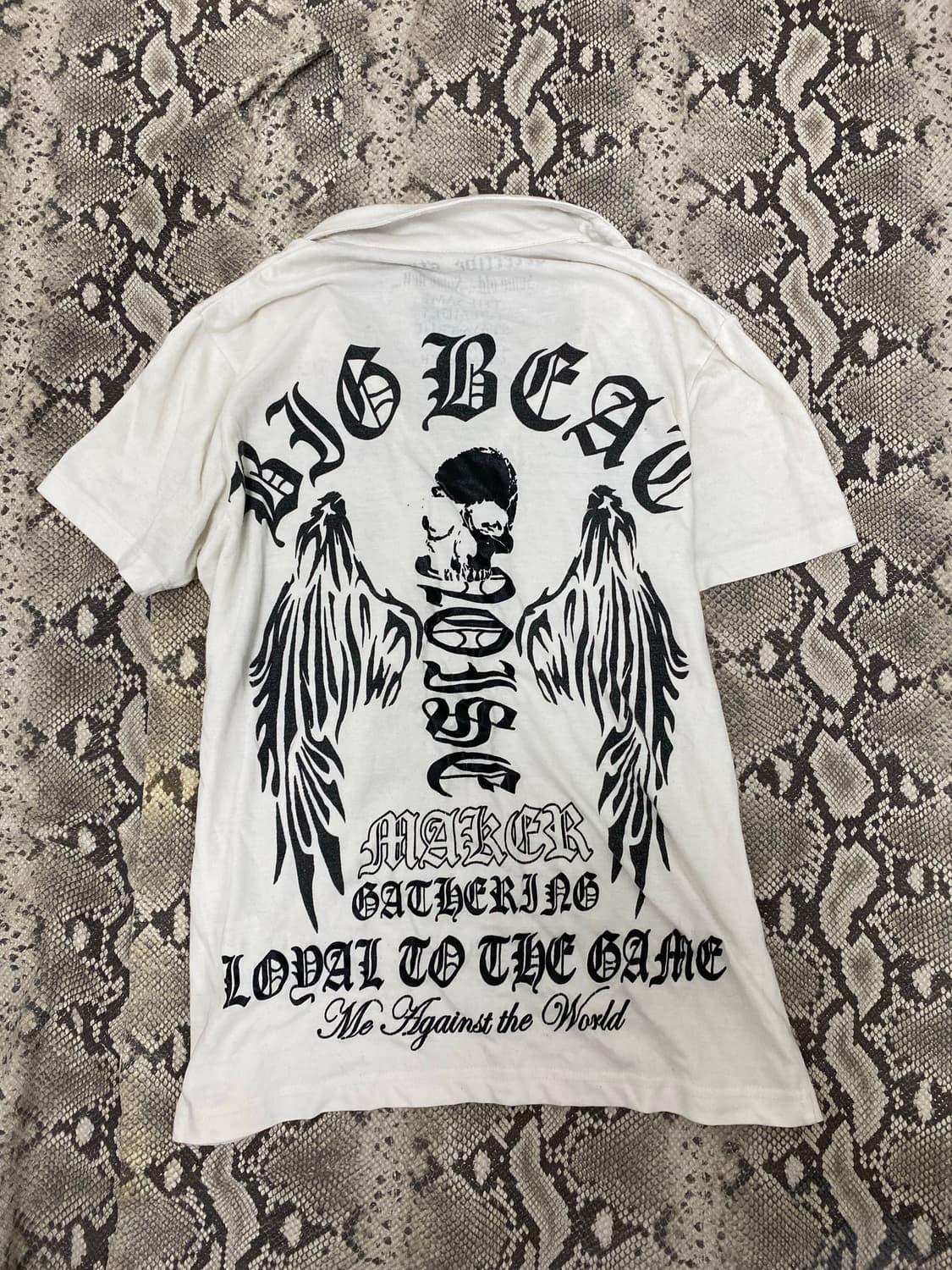 [Defectibe Struct]Skull&Wings Print Tee 상품이미지1