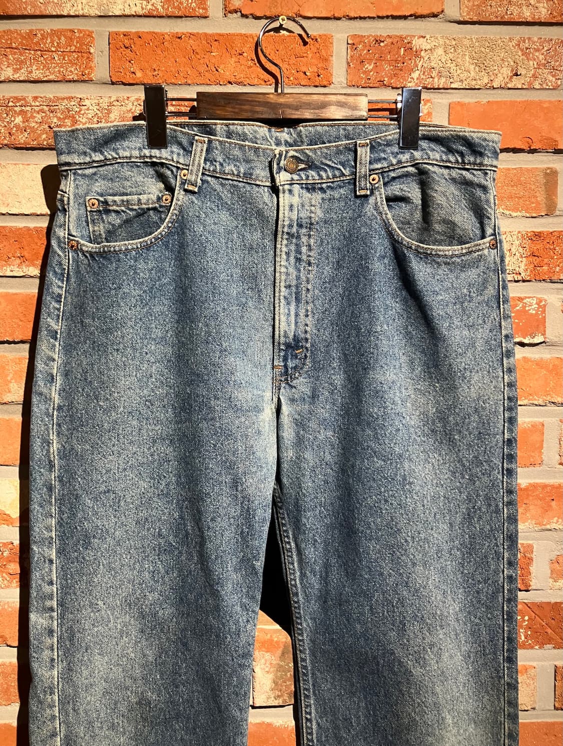 80s USA 빈티지 리바이스 505 데님 팬츠 상품이미지3