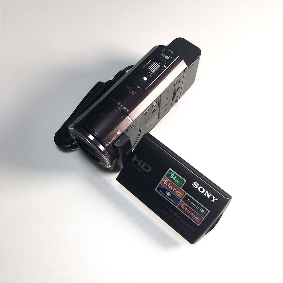 [영화색감풀박스]소니 Sony HDR-CX590V 빈티지캠코더 브라운  상품이미지3