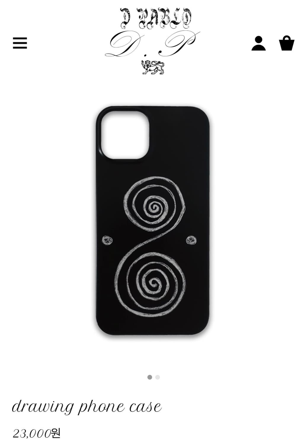 디파블로 Dpablo 아이폰 7 폰케이스  상품이미지1