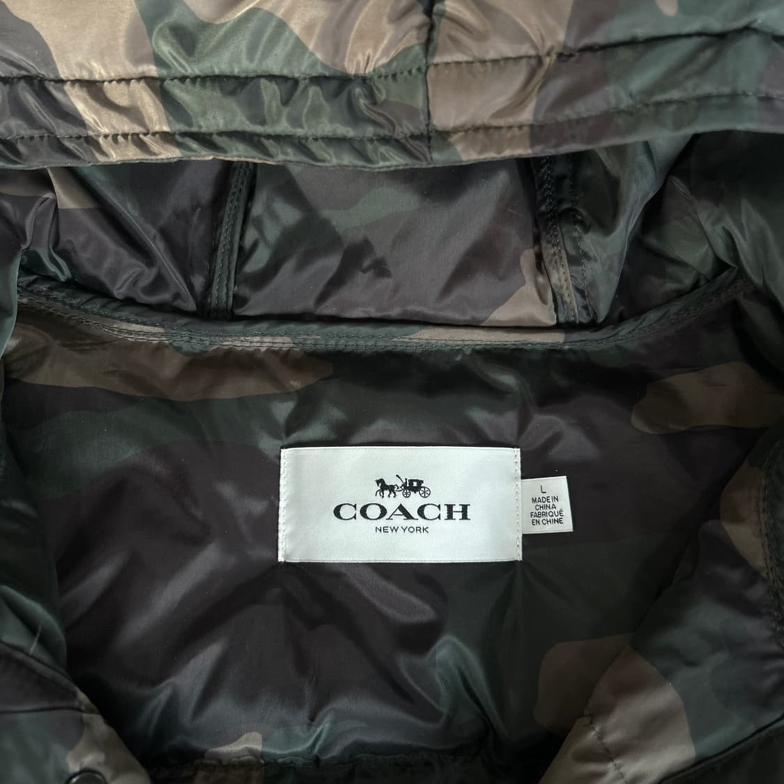 코치 카모 패딩  상품이미지2