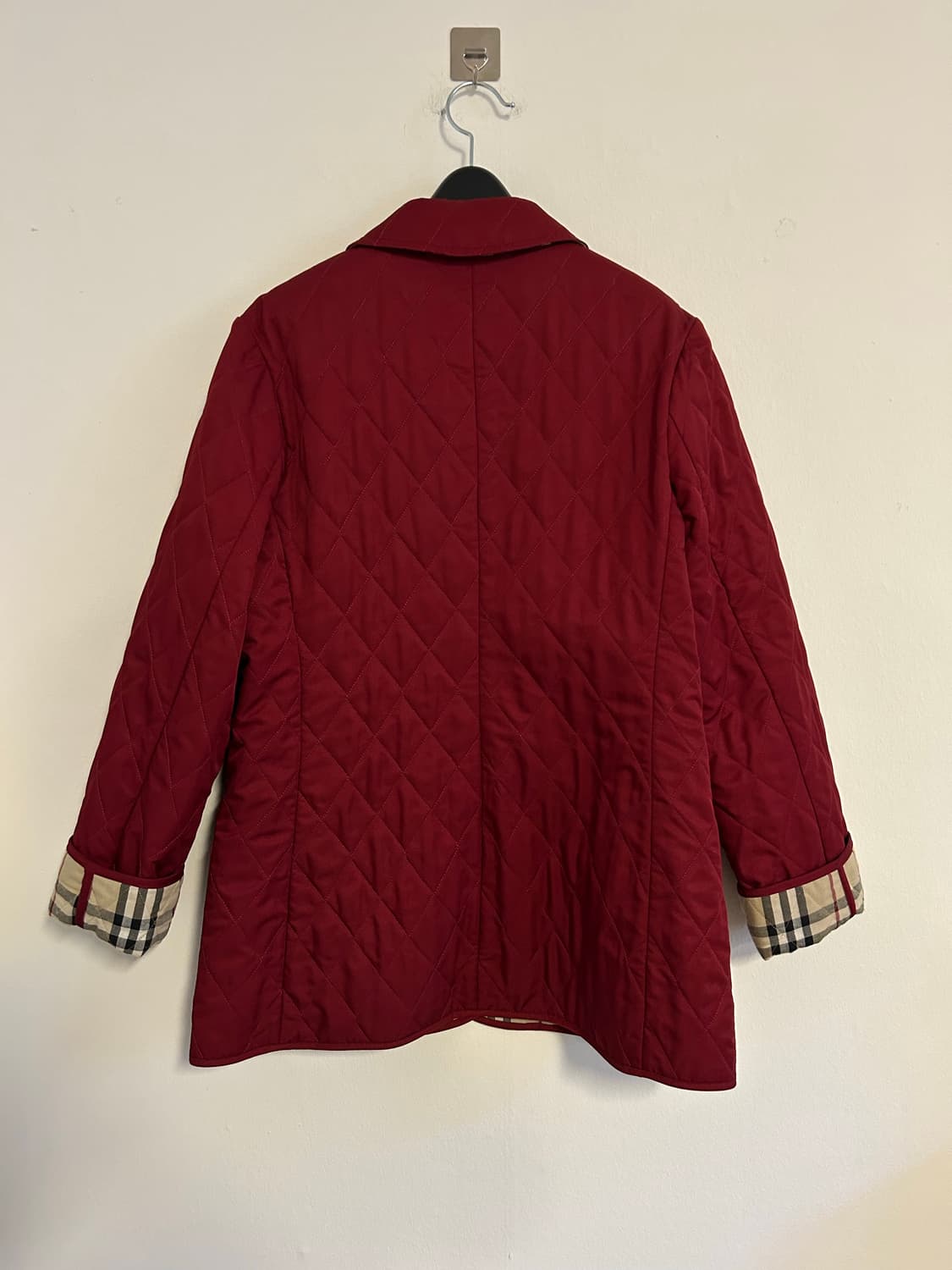 버버리 런던 클래식 체크 안감 퀼팅 자켓 상품이미지5