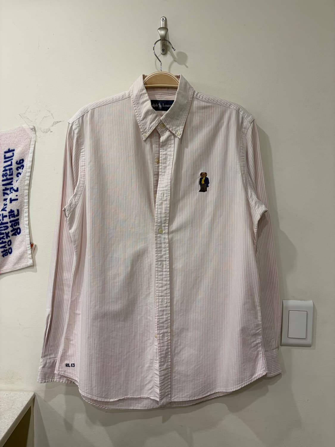 120. 폴로 베어 스트라이프 셔츠 상품이미지1