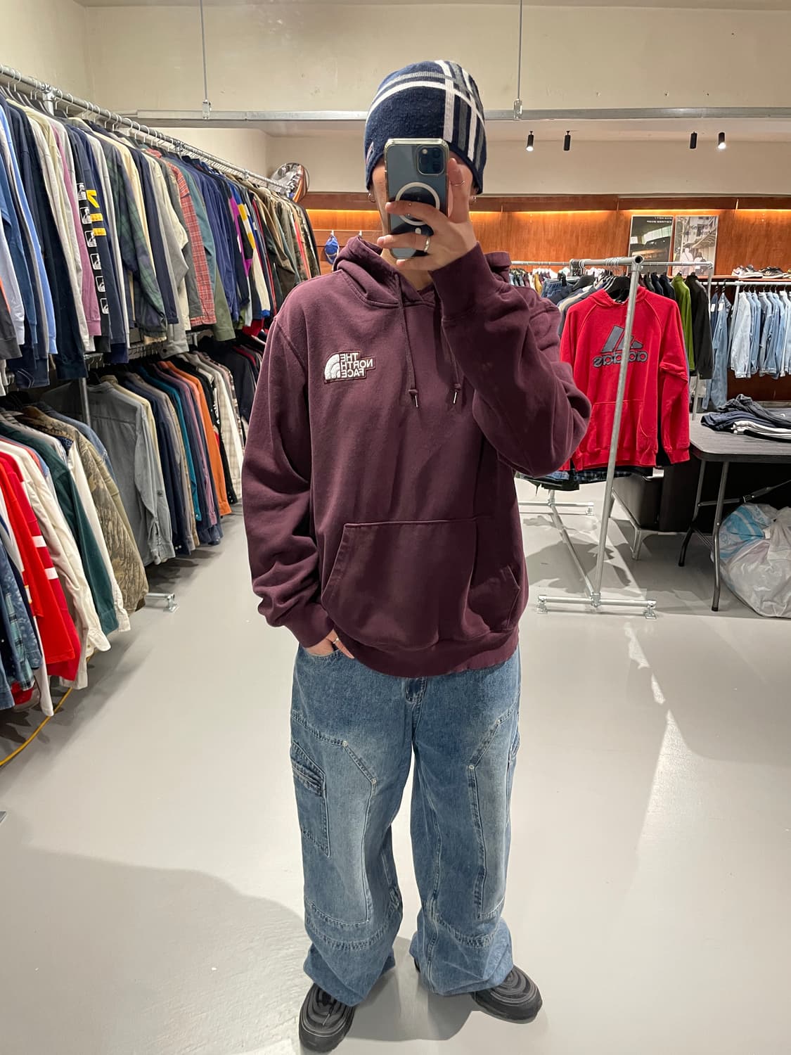 노스페이스 후드티셔츠 상품이미지2