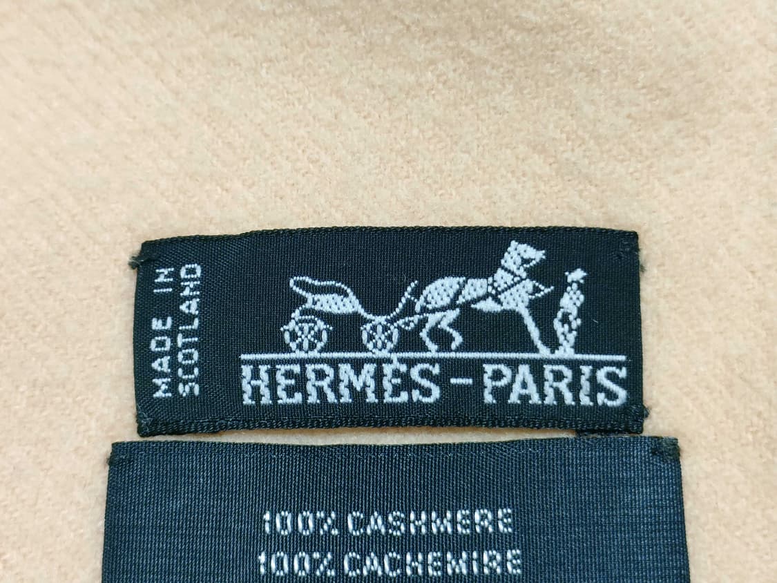 에르메스 캐시미어 머플러 베이지 상품이미지4