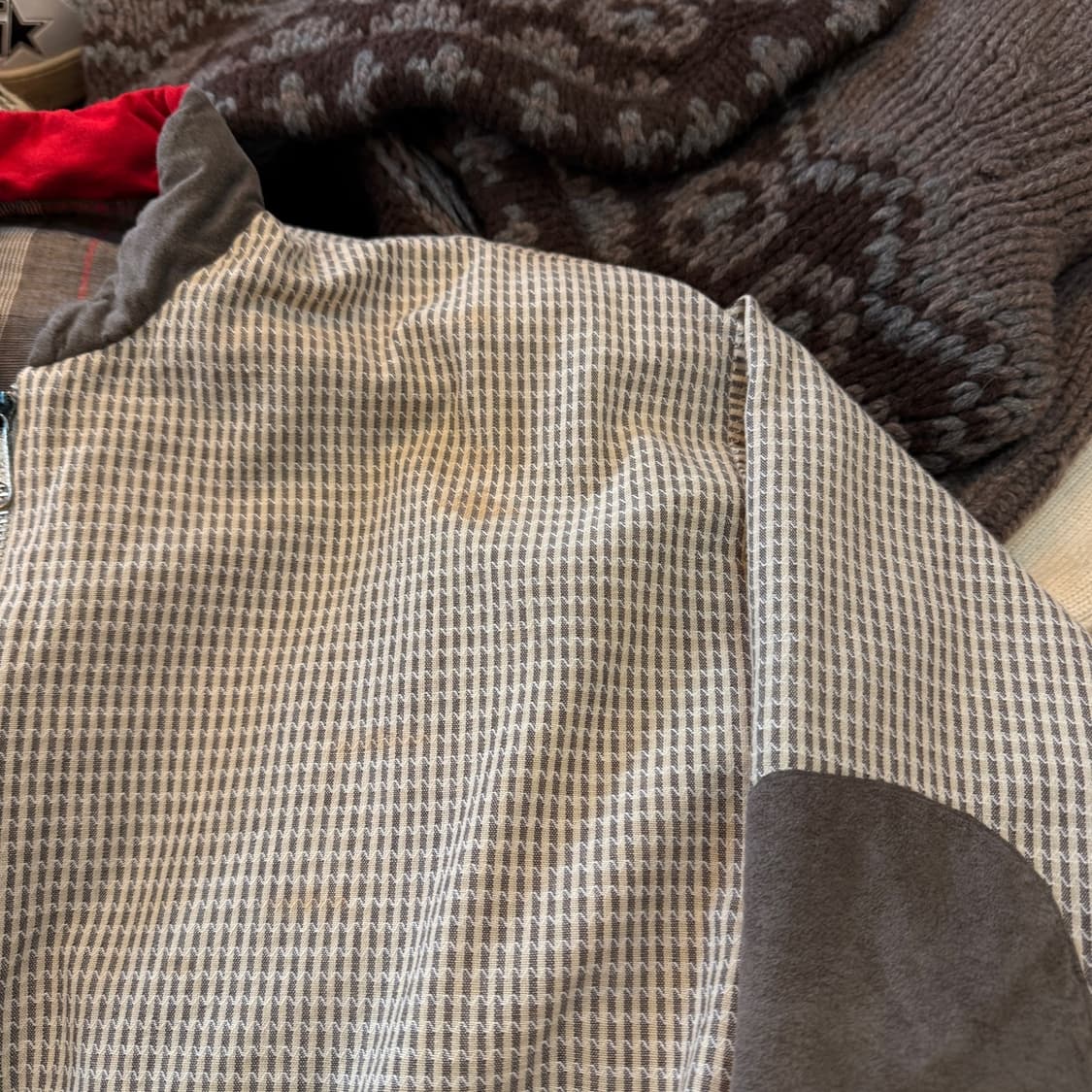 80 ~ 90S MARCIA USA 미국 리버서블 코튼 자켓 스윙탑 상품이미지4