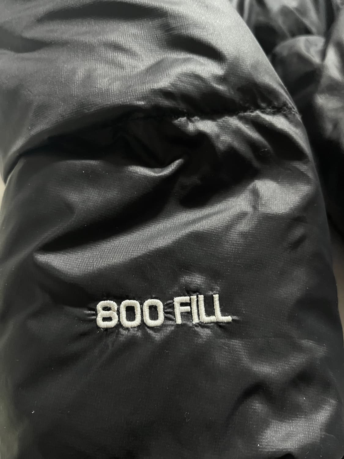 스투시 마이크로 립스탑 다운 파카 블랙 상품이미지5