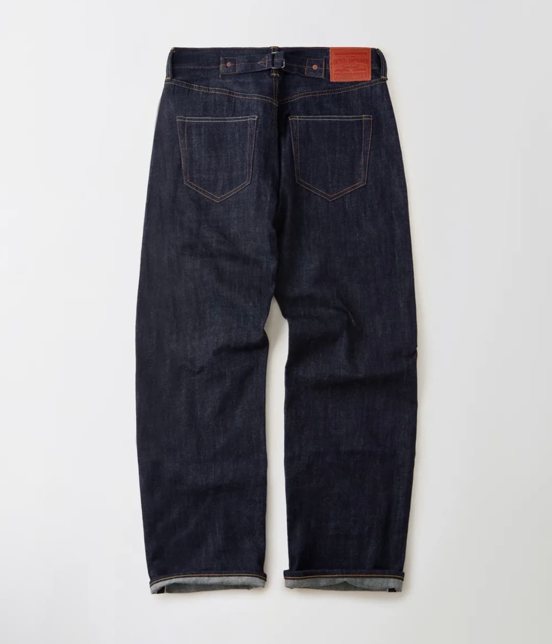 아웃스탠딩 30S CINCH BACK SELVEDGE WIDE PANTS 상품이미지2