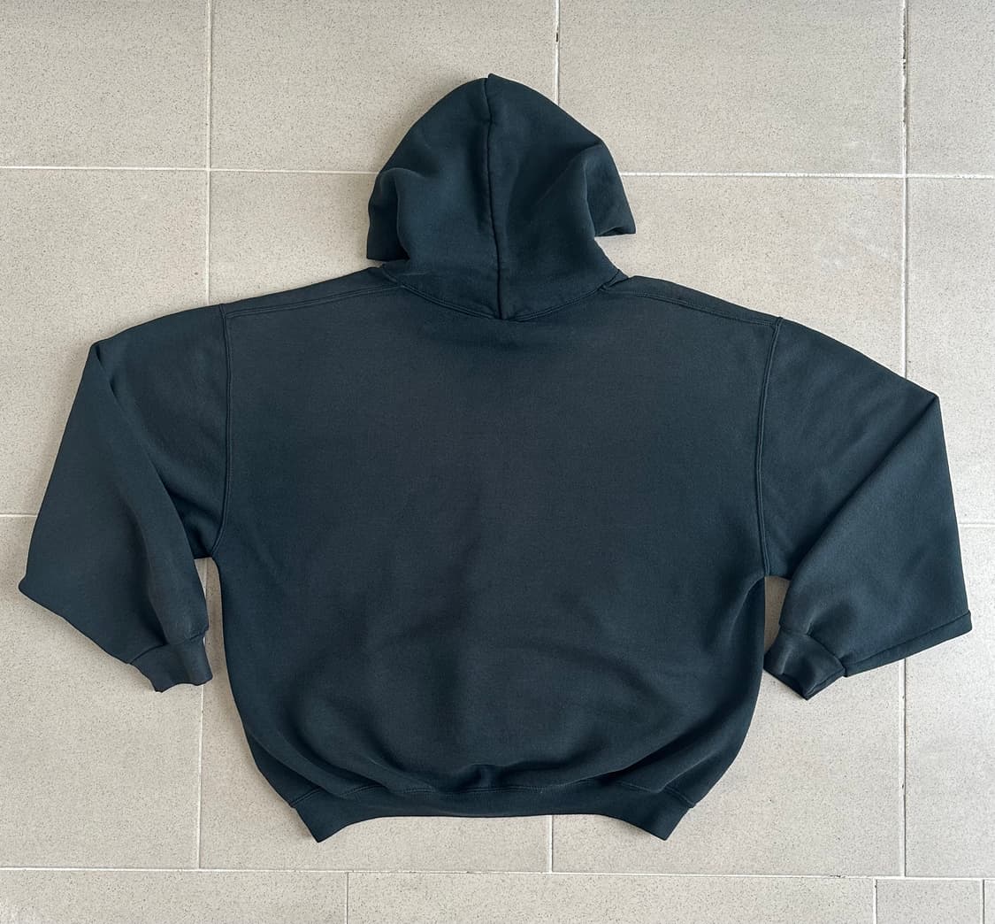 00s 빈티지 러셀 후드 블랙 XL 상품이미지2
