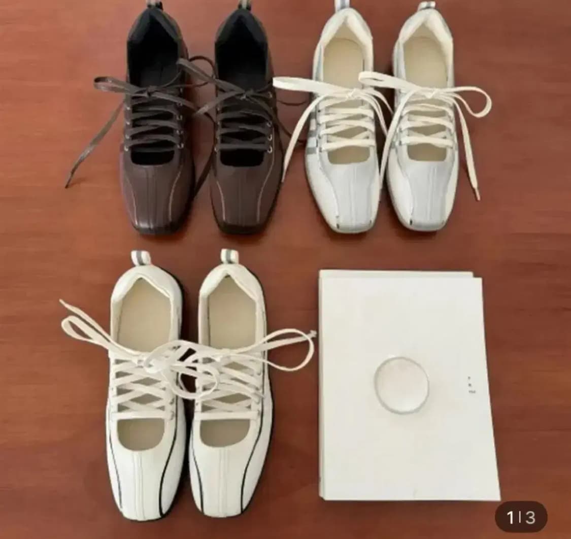 [새상품] 플로리다스튜디오 에브리데이 베르그 레트로 스티치레이스업스니커즈 상품이미지2