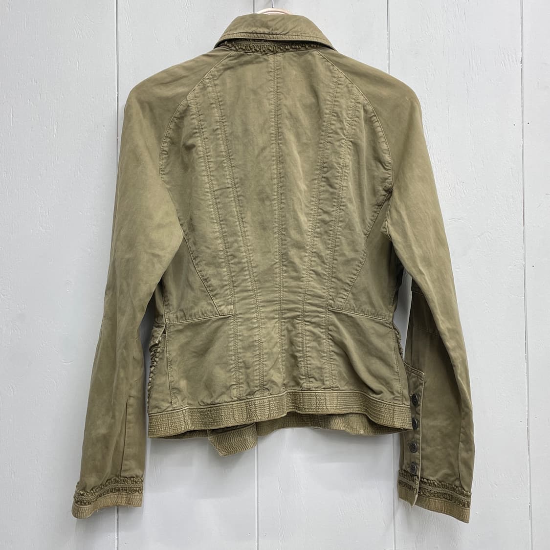 에르만노 설비노 코튼 린넨 믹스 더블 브레스티드 자켓 상품이미지7